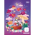 Foto ilustrativa Caderno Quadriculado 1x1 cm Brochura Capa Dura Spice Kids 40 Folhas