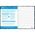Foto ilustrativa Caderno Quadriculado 2X2 cm Brochura Capa Dura Tilibra Neuro 40 Folhas