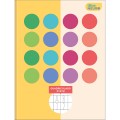 Foto ilustrativa Caderno Quadriculado 2X2 cm Brochura Capa Dura Tilibra Neuro 40 Folhas