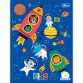 Foto ilustrativa Caderno Quadriculado 7x7 mm Brochura Capa Dura Kids 40 Folhas
