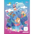 Foto ilustrativa Caderno Quadriculado 7x7 mm Brochura Capa Dura Spice Kids 40 Folhas