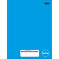 Foto ilustrativa Caderno Quadriculado 7x7 mm Brochura Capa Dura Zoom+ Azul 96 Folhas