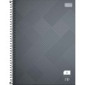 Foto ilustrativa Caderno Quadriculado 7x7 mm Espiral Capa Dura Universitário Zip 80 Folhas