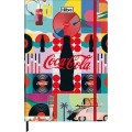 Foto ilustrativa Caderno Sem Pauta Costurado Capa Dura Fitto G Coca-Cola 80 Folhas