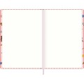 Foto ilustrativa Caderno sem Pauta Costurado Capa Dura Fitto G Trend Encanto 90 gramas 80 Folhas