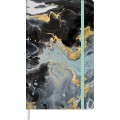 Foto ilustrativa Caderno sem Pauta Costurado Capa Dura Fitto G Trend Mármore 90 gramas 80 Folhas