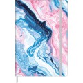 Foto ilustrativa Caderno sem Pauta Costurado Capa Dura Fitto G Trend Mármore 90 gramas 80 Folhas