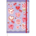 Foto ilustrativa Caderno sem Pauta Costurado Capa Dura Fitto G Trend Sweet 90 gramas 80 Folhas