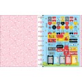 Foto ilustrativa Caderno Tilidisco Capa Dura Universitário 10 Matérias Snoopy 160 Folhas	