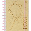 Foto ilustrativa Caderno Tilidisco Universitário 10 Matérias Pooh 160 Folhas