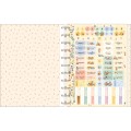 Foto ilustrativa Caderno Tilidisco Universitário 10 Matérias Pooh Pelúcia 160 Folhas