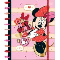 Foto ilustrativa Caderno Tilidisco Universitário Connect 10 Matérias Minnie 160 Folhas