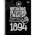 Foto ilustrativa Caderno Universitário Capa Dura 1 Matéria Botafogo 80 Folhas