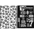 Foto ilustrativa Caderno Universitário Capa Dura 10 Matérias Botafogo 160 Folhas
