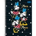 Foto ilustrativa Caderno Universitário Minnie Fit 12 Matérias 192 Folhas