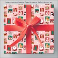 Foto ilustrativa Caixa Papel de Presente Natal 75 Rolos
