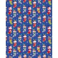 Foto ilustrativa Caixa Papel de Presente Natal 75 Rolos