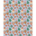 Foto ilustrativa Caixa Papel de Presente Natal 75 Rolos