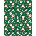 Foto ilustrativa Caixa Papel de Presente Natal 75 Rolos