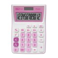 Foto ilustrativa Calculadora de Bolso 12 Dígitos Grande TC04 Rosa