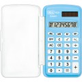 Foto ilustrativa Calculadora de Bolso 8 Dígitos Pequena TC21 Azul