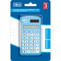 Foto ilustrativa Calculadora de Bolso 8 Dígitos Pequena TC21 Azul