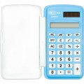 Foto ilustrativa Calculadora de Bolso 8 Dígitos Pequena TC21 Azul