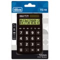 Foto ilustrativa Calculadora de Bolso TC18 Preta - Tilibra