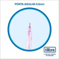 Foto ilustrativa Caneta Esferográfica 0.5mm Spin Rosa