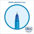 Foto ilustrativa Caneta Esferográfica 0.7mm Lid Fine Azul