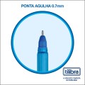 Foto ilustrativa Caneta Esferográfica 0.7mm Lid Fine - Blister com 4 unidades