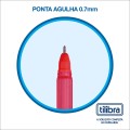 Foto ilustrativa Caneta Esferográfica 0.7mm Lid Fine Vermelha