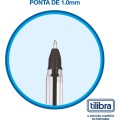 Foto ilustrativa Caneta Esferográfica 1.0mm Lid Preta