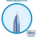 Foto ilustrativa Caneta Esferográfica Retrátil 0.7mm Tech Azul