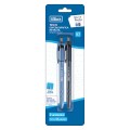 Foto ilustrativa Caneta Esferográfica Retrátil 0.7mm Tech - Blister com 2 Unidades (Preta e Azul)