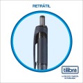 Foto ilustrativa Caneta Esferográfica Retrátil 0.7mm Tech Preta