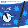 Foto ilustrativa Caneta Fine Pen 0.4mm Preta