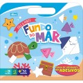 Foto ilustrativa Cartilha Atividades Maleta Cole & Pinte Fundo do Mar 8 Folhas