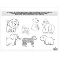 Foto ilustrativa Cartilha de Atividades de Ciências - Animais Académie 20 Folhas