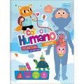 Foto ilustrativa Cartilha de Atividades de Ciências - Corpo Humano Aprender, Brincar e Colorir 8 Folhas