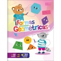 Foto ilustrativa Cartilha de Atividades de Formas Geométricas Aprender, Brincar e Colorir 16 folhas