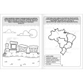 Foto ilustrativa Cartilha de Atividades de Geografia - Brasil Aprender, Brincar e Colorir 16 Folhas