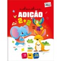 Foto ilustrativa Cartilha de Atividades de Matemática - Adição Aprender, Brincar e Colorir 16 Folhas