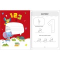 Foto ilustrativa Cartilha de Atividades de Matemática - Números Aprender, Brincar e Colorir 16 Folhas