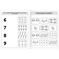 Foto ilustrativa Cartilha de Atividades de Matemática - Primeiros Números Aprender, Brincar e Colorir 8 Folhas