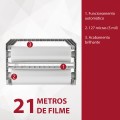 Foto ilustrativa Cartucho de Filme Brilhante para Foton 30 com 21 metros - 127 micras