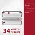 Foto ilustrativa Cartucho de Filme Brilhante para Foton 30 com 34 metros - 127 micras