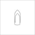 Foto ilustrativa Clips 2/0 Galvanizado 100 Unidades