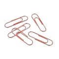 Foto ilustrativa Clips 28mm Ouro Rose 120 Unidades