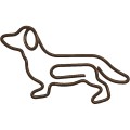 Foto ilustrativa Clips Decorados Brownie